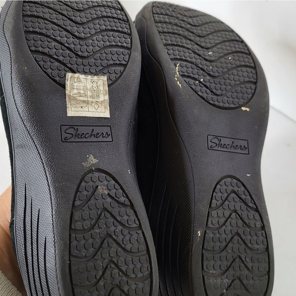 Sketchers Suede Memory Foam Slide On's Size 8.5 - image 8
